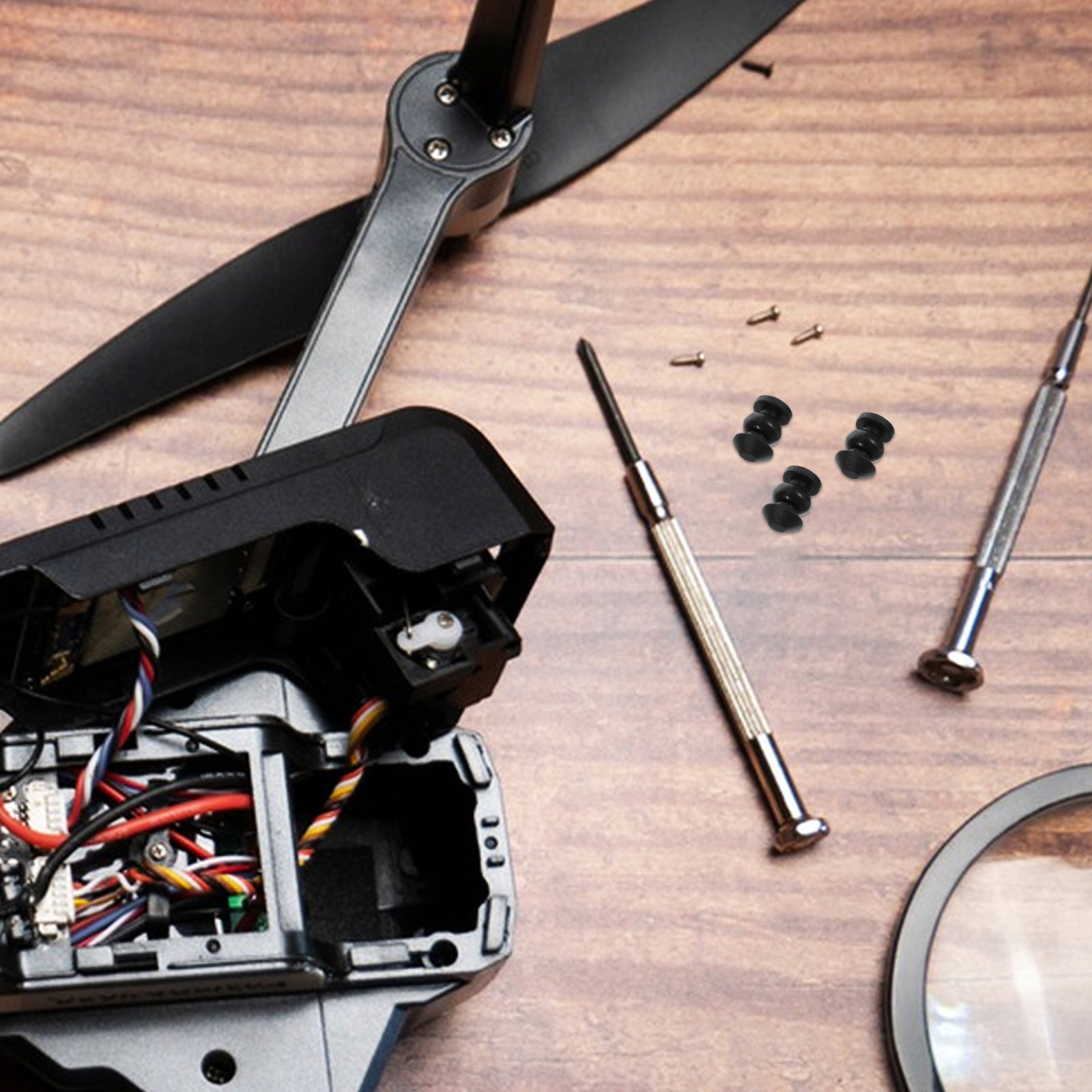 10Pcs Drone Gimbal Shock Absor - Drone Gimbal Dampener review and price
