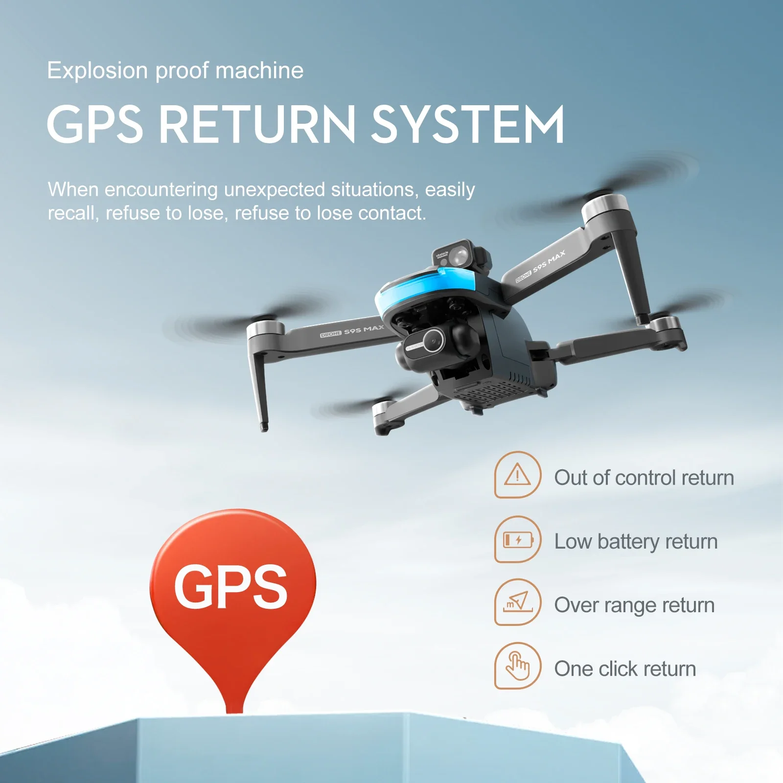 NEW S9S MAX MINI Drone 4K 2-Ax - Drone Gimbal Case review and price