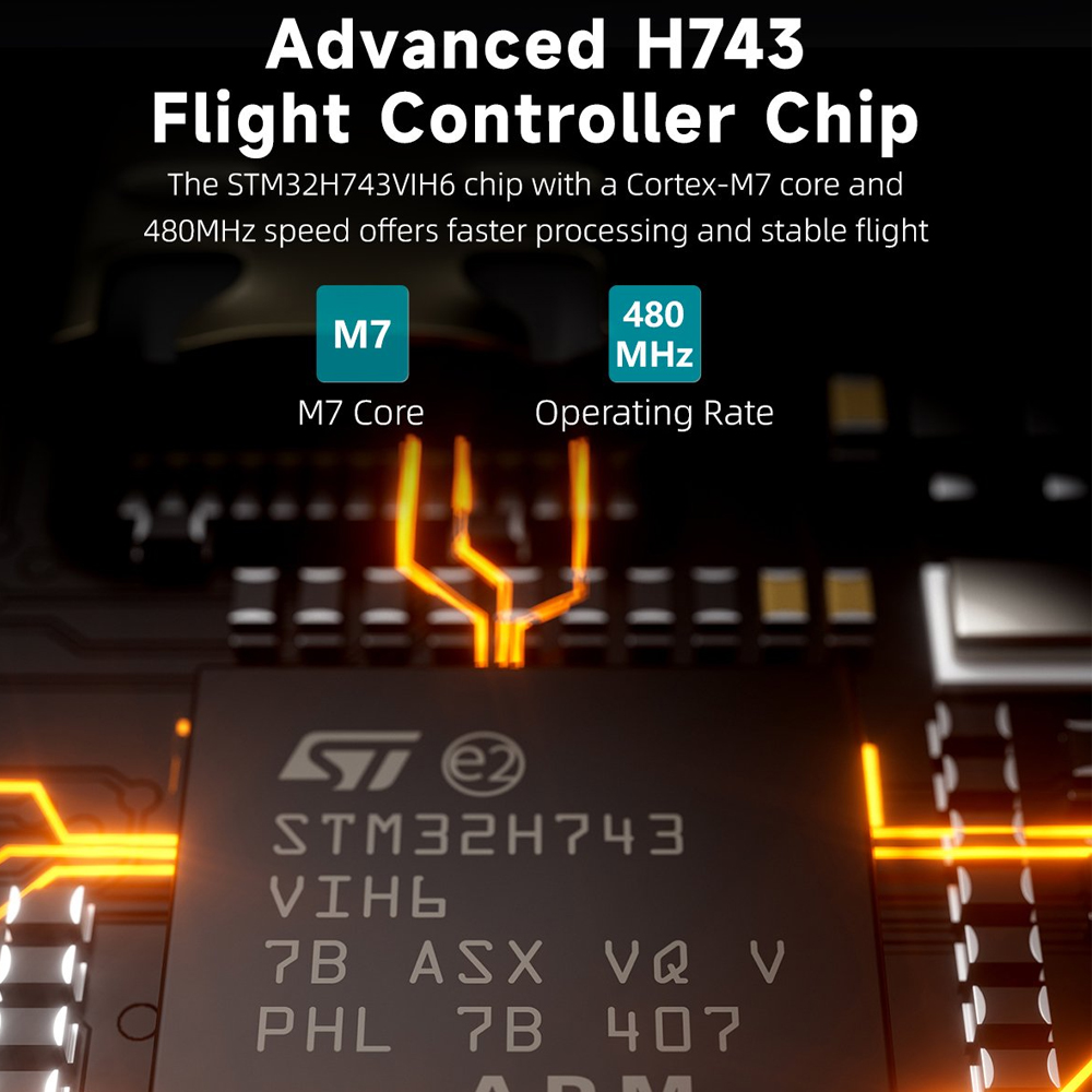 GEPRC TAKER H743 BT 8Bit 80A S - Drone Gimbal Controller review and price