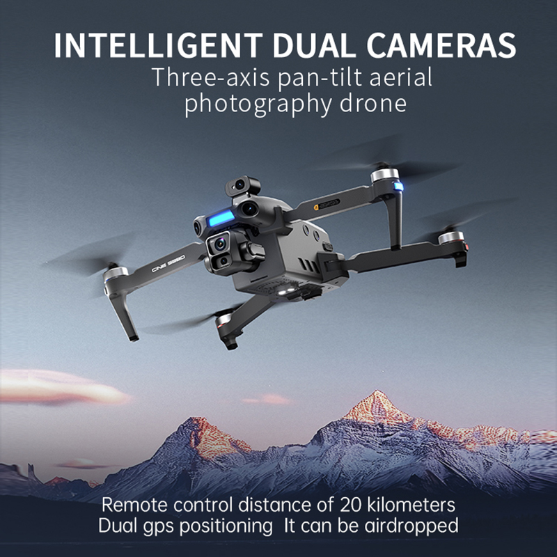 2026 New 8K Dual Camera Drone  - Drone Gimbal 3 Axis review and price