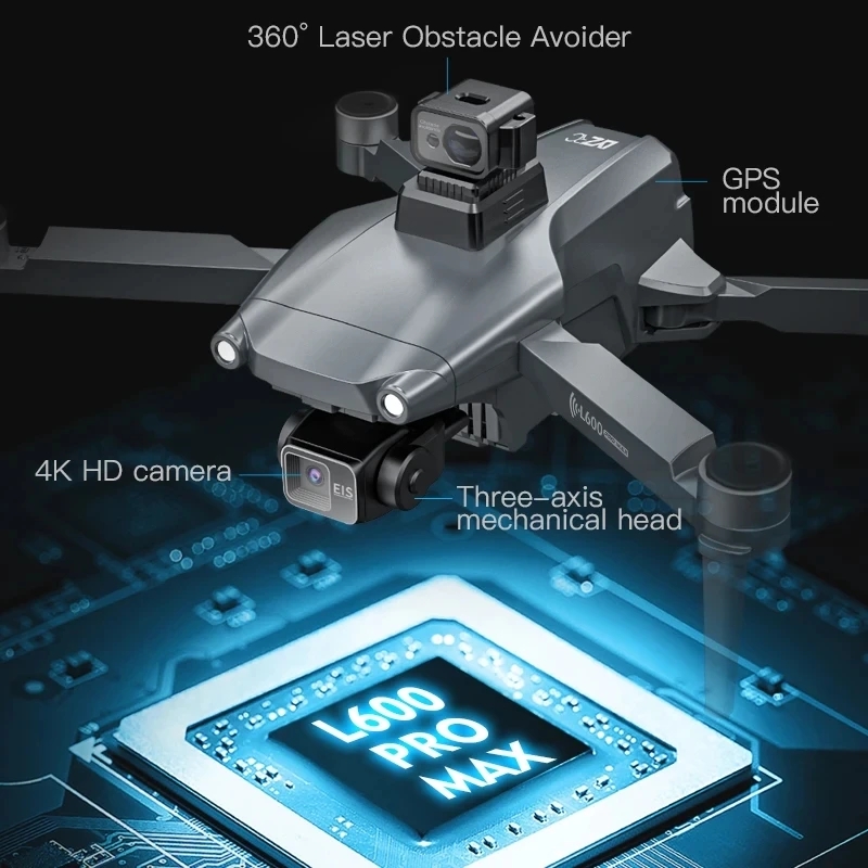 L600 PRO MAX GPS Drone Profess - Drone Gimbal Case review and price