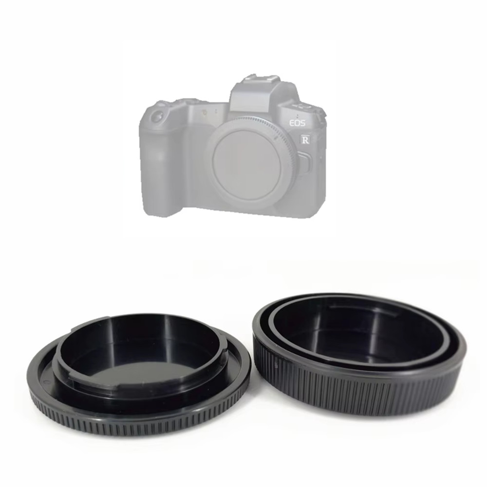 Rear Lens Dust Cap RF + Front  - Canon Camera Eos R50 review and price