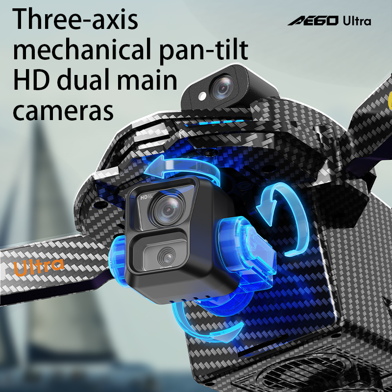 AE60 GPS Drone Professional 8K - Drone Gimbal 3 Axis review and price