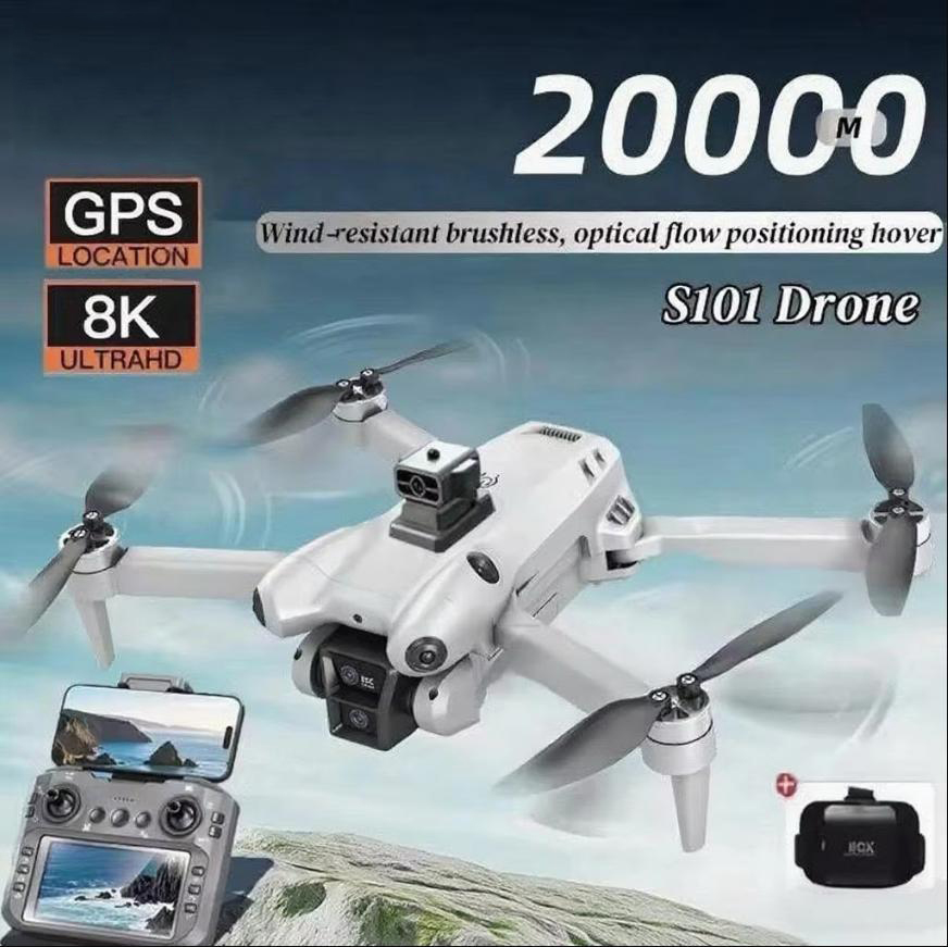 S101 Drone 8K HD Professinal D - Drone Gimbal 3 Axis review and price