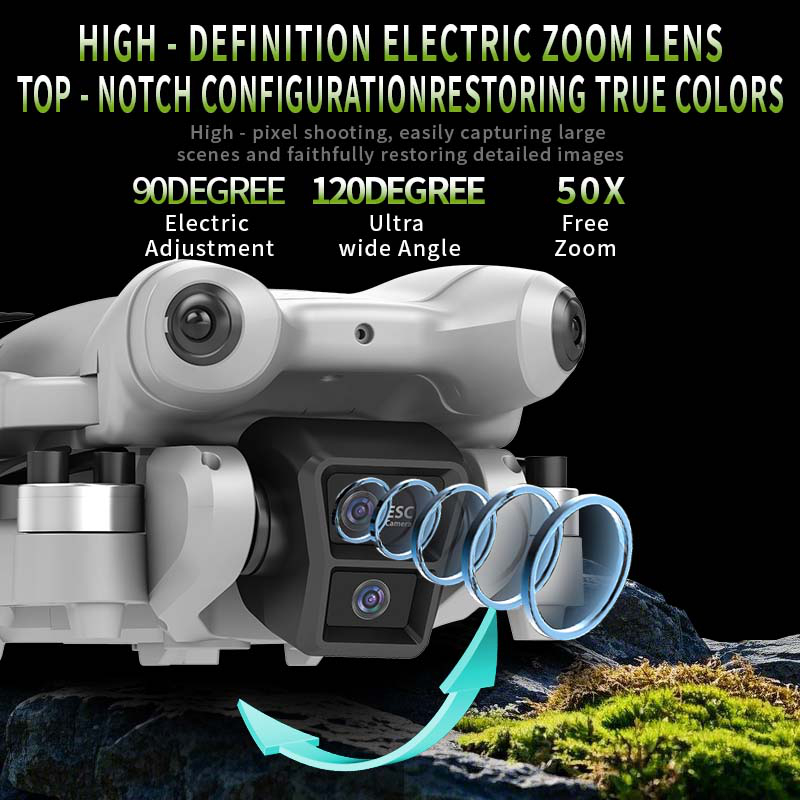 S101 Drone 8K HD Professinal D - Drone Gimbal 3 Axis review and price