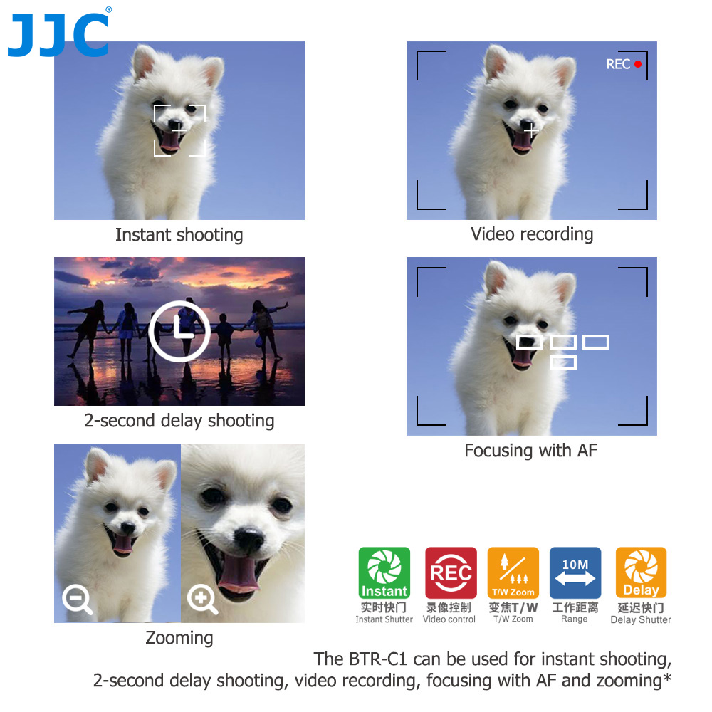 JJC BR-E1 Bluetooth Remote Con - Canon Camera Eos R50 review and price