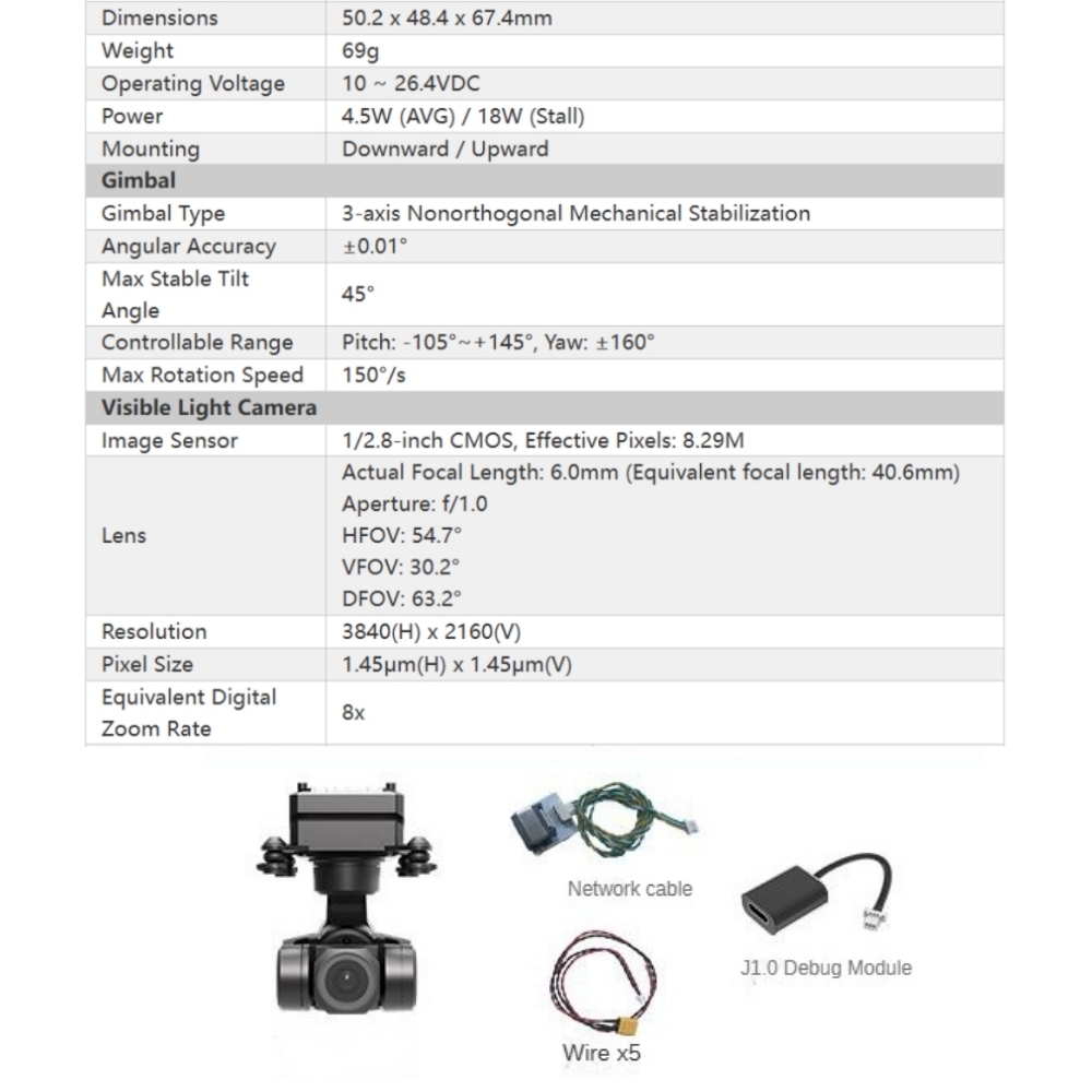 NCZOBOE Supports Network/UART/ - Drone Gimbal 3 Axis review and price