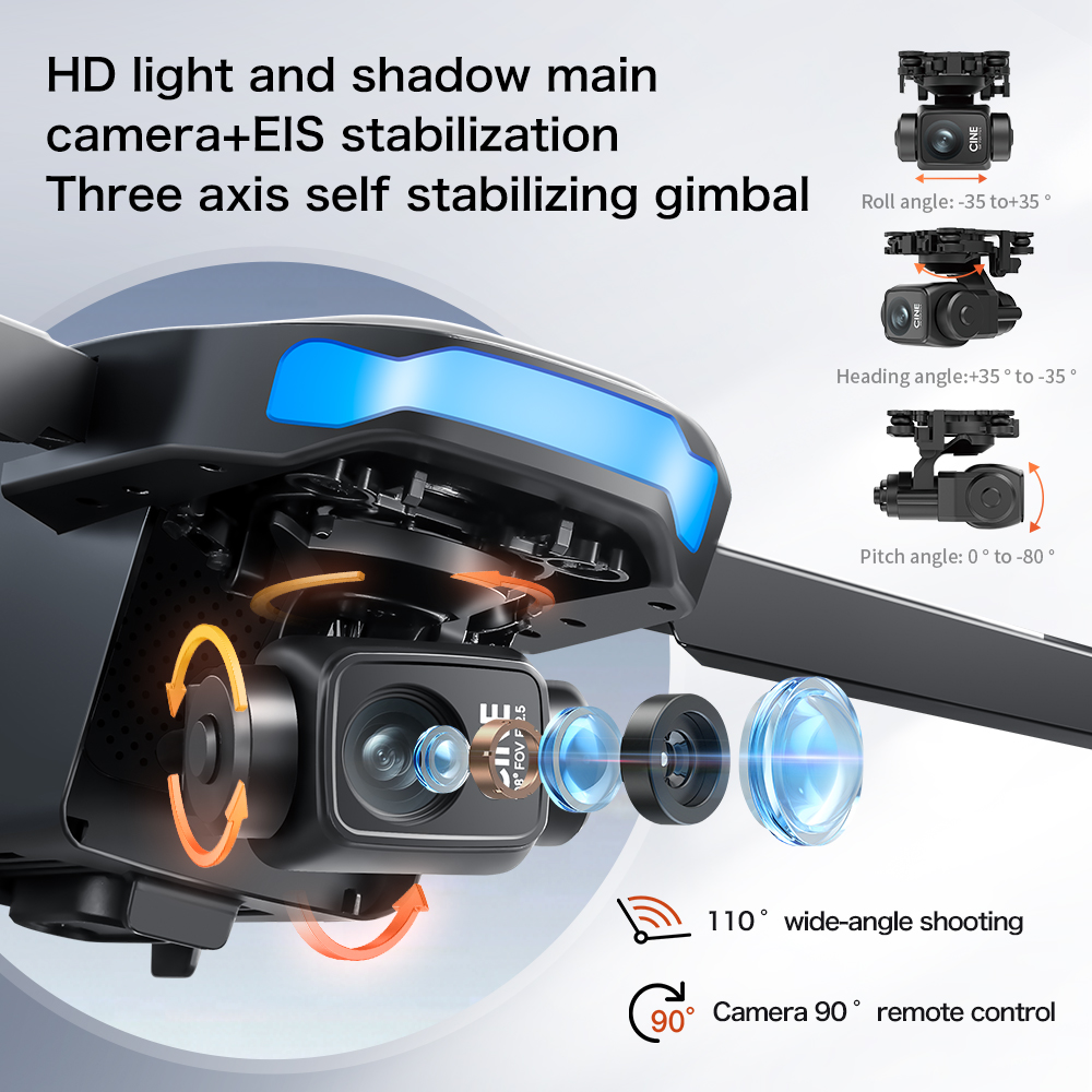 New S-X1 MAX Drone GPS 8K Prof - Drone Gimbal Case review and price